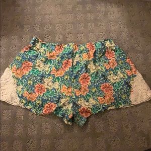 Floral shorts